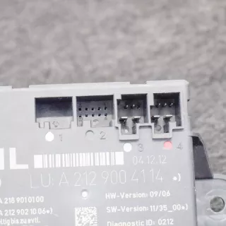 A2129004114 , art223099 Блок управления двери задней левой Mercedes E W212 Арт 223099, вид 4