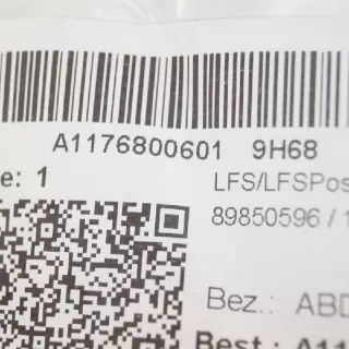 A1176800601, A11768006019H68 , art223721 Пластик салона Mercedes CLA c117 Арт 223721, вид 6