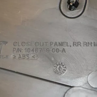 1046759-00-A , art229855 Пластик салона Tesla model X Арт 229855, вид 3