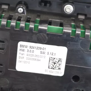 9241239 , art348573 Блок управления печки/климат-контроля BMW 5 F10/F11/GT F07 Арт 348573, вид 6
