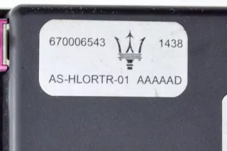 AS-HLORTR-01, 670006543 , art5580291 Прочая запчасть Maserati Quattroporte Арт 5580291, вид 6