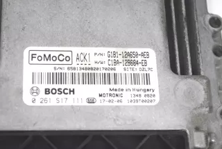 G1B1-12A650-AEB, C1BA-12B684-EB, 0261S17111 , art3356533 Блок управления двигателем Ford Fiesta 6 Арт 3356533, вид 5