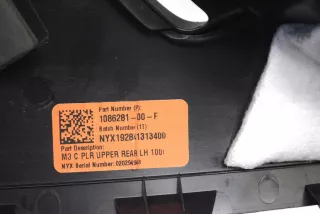 1086281-00-F , art3375489 Обшивка стойки центральной левой Tesla model 3 Арт 3375489, вид 5