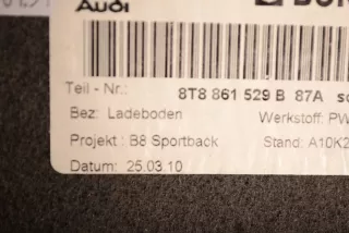 8T8861529B , art5219836 Ковер багажника Audi A5 (S5,RS5) 1 Арт 5219836, вид 6