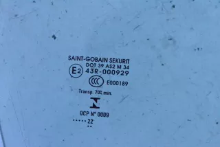 43R-000929 , art5829846 Стекло двери передней правой Opel Mokka 2 Арт 5829846, вид 5