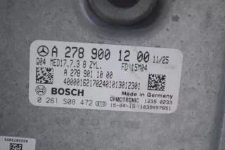 A2789001200, A2789011000, 0261S08472 , art5864185 Блок управления двигателем Mercedes S C217 Арт 5864185, вид 5