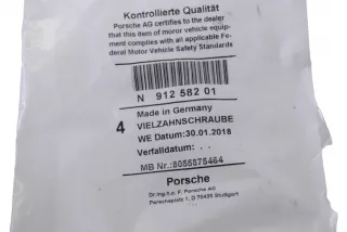 N91258201 , art5983528 Прочая запчасть Porsche Cayenne 959 Арт 5983528, вид 5