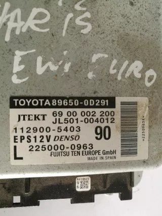 89650-0D291 , art3020214 Блок управления (другие) Toyota Yaris 1 Арт 3020214, вид 1