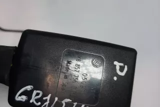 1K8857756C , art5353762 Ремень безопасности передний правый Volkswagen Passat B7 Арт 5353762, вид 4