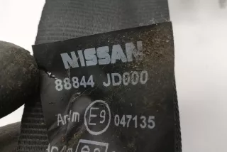 88844JD000 , art5523130 Ремень безопасности задний правый Nissan Qashqai+2 Арт 5523130, вид 4