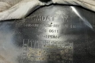 96660611 , art5842508 Защита арок задняя левая (подкрылок) Opel Antara Арт 5842508, вид 3
