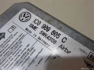 1C0909605C Блок управления AIR BAG Volkswagen Passat B5 Арт E48354513, вид 2