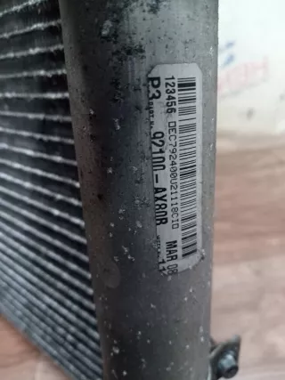 92100AX80B Радиатор кондиционера NISSAN NOTE E11 1.6 2008 Nissan Note E11 Арт AV54752, вид 7
