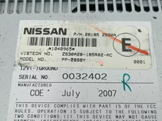 28185ZS30A Магнитола Nissan Pathfinder 3 Арт 00201358, вид 5