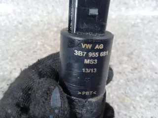 3B7955681 насос (моторчик) омывателя фар Volkswagen Touareg 1 Арт 46023034174_10, вид 2