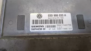 03d906033h Блок управления двигателем Volkswagen Fox Арт 8337825, вид 2