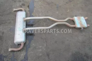 A1664900235 Задняя часть глушителя Mercedes ML/GLE W166 Арт 2721295, вид 1