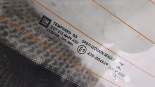 23365798 Стекло заднее Cadillac CT6 Арт 8383298, вид 2