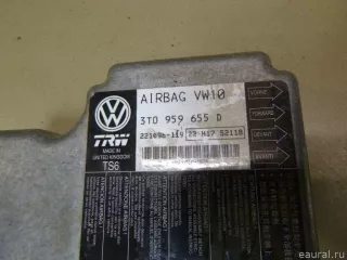 3T0959655DLC2 Блок управления AIR BAG Skoda Superb 2 Арт E100311154, вид 3