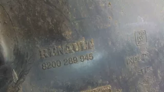 8200289945 Защита арок передняя левая (подкрылок) Renault Clio 3 Арт 7586426, вид 2