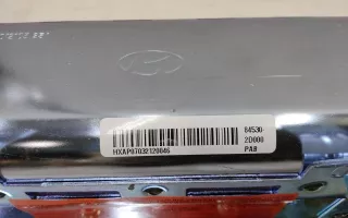845302D000 Подушка безопасности пассажира Hyundai Elantra XD Арт A972583T, вид 7
