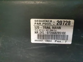 6AE85LXHAA бампер джип ренегад Jeep Renegade Арт AR241838, вид 15