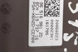 96516981, 96516981ZD , art8253802 Кнопка регулировки сидения Citroen C6 Арт 8253802, вид 3