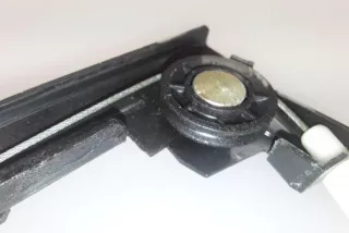 3A0839402D , art8257605 Стеклоподъемник задний правый Volkswagen Passat B3 Арт 8257605, вид 8