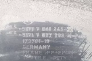 51717061245, 7061245, 51717897203 , art8262764 Защита арок задняя левая (подкрылок) BMW 5 E60/E61 Арт 8262764, вид 4