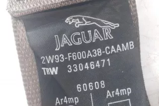 2W93F600A38, 33046471, 33014051 , art8275751 Ремень безопасности Jaguar XJ X350 Арт 8275751, вид 8