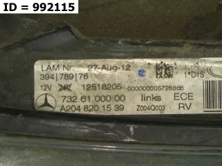 A2048202339 фара Mercedes GLK X204 Арт MB62475, вид 4