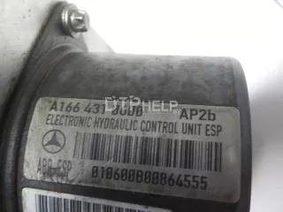 1664310800 Блок ABS (насос) Mercedes ML/GLE W166 Арт AM52218961, вид 6