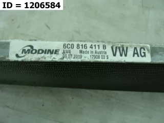 6C0816411B, 6r0820411t радиатор кондиционера Volkswagen Polo 5 Арт MB68389, вид 2