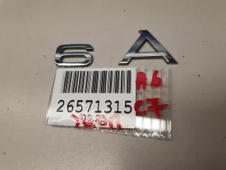 4F08537412ZZ Эмблема крышки багажника Audi A6 C7 (S6,RS6) Арт ZAP295844, вид 1
