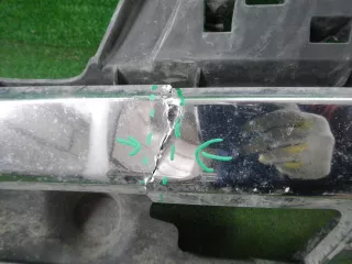 A1668851365 Кронштейн переднего бампера Mercedes GL X166 Арт 0000001835823, вид 6