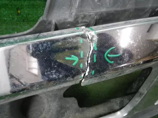 A1668851365 Кронштейн переднего бампера Mercedes GL X166 Арт 0000001835823, вид 7