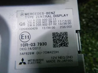 A205900221180 Дисплей Mercedes C W205 Арт 0000004150282, вид 11
