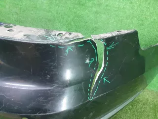 3AE807417A Бампер задний    седан Volkswagen Passat B7 Арт 0000005731824, вид 8
