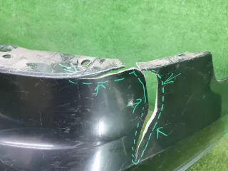 3AE807417A Бампер задний    седан Volkswagen Passat B7 Арт 0000005731824, вид 10