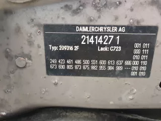 A2098800057 Капот Mercedes CLK W209 Арт Z288527, вид 7
