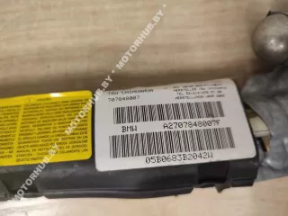 A2707848007 Подушка безопасности боковая (шторка) правая BMW X5 E53 Арт 00084304, вид 3