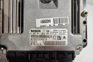 0281011863 , art5798271 Блок управления двигателем Peugeot 307 Арт 5798271, вид 4