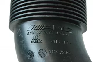 A1780940297 , art8816962 Патрубок впускного коллектора Mercedes AMG GT c190 4.0л Арт 8816962, вид 5