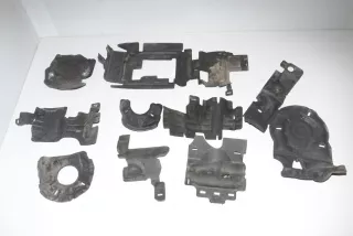 8535504, 7643218, 7644222, 8601200, 12378601199, 8601198, 7643217, 17738535504, 27207643217, 1237860 Тепловой экран глушителя BMW i3 Арт 384017, вид 1