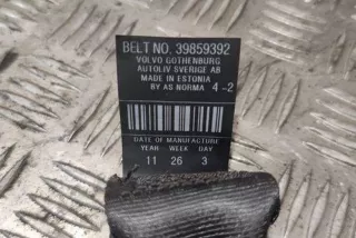 39859392 , art5969211 Ремень безопасности задний левый Volvo V70 3 Арт 5969211, вид 4
