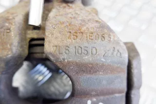 7L6105D , art625881 Суппорт передний левый Volkswagen Touareg 1 Арт 625881, вид 6