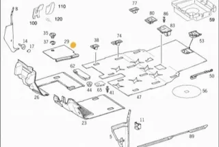 A1686800239 , art8799522 Пластик салона Mercedes A W168 Арт 8799522, вид 4