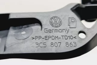 3C5807863 , art8806510 Кронштейн крепления бампера заднего Volkswagen Passat B6 Арт 8806510, вид 3