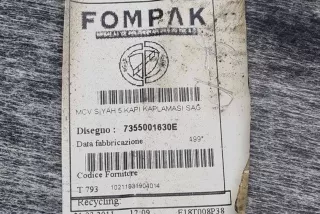 7355001630E , art8807758 Прочая запчасть Fiat Fiorino Арт 8807758, вид 2