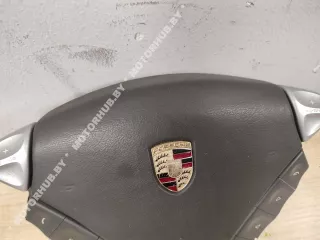 7L5880201 Подушка безопасности водителя Porsche Cayenne 957 Арт 00084641, вид 8